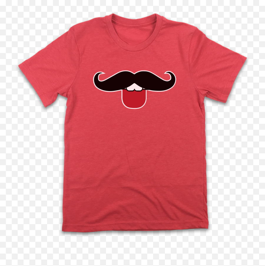 Mustache Tongue - Great State Of Kansas Missouri Shirt Png,Mustach Png