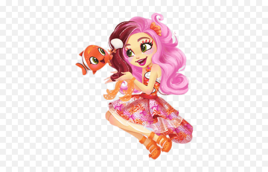 Enchantimals Clarita Clownfish And - Printable Enchantimals Coloring Png,Clownfish Png