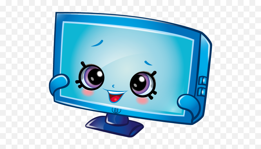 Tammy Tv - Shopkins Coloring Pages Pie Png,Flatscreen Tv Png