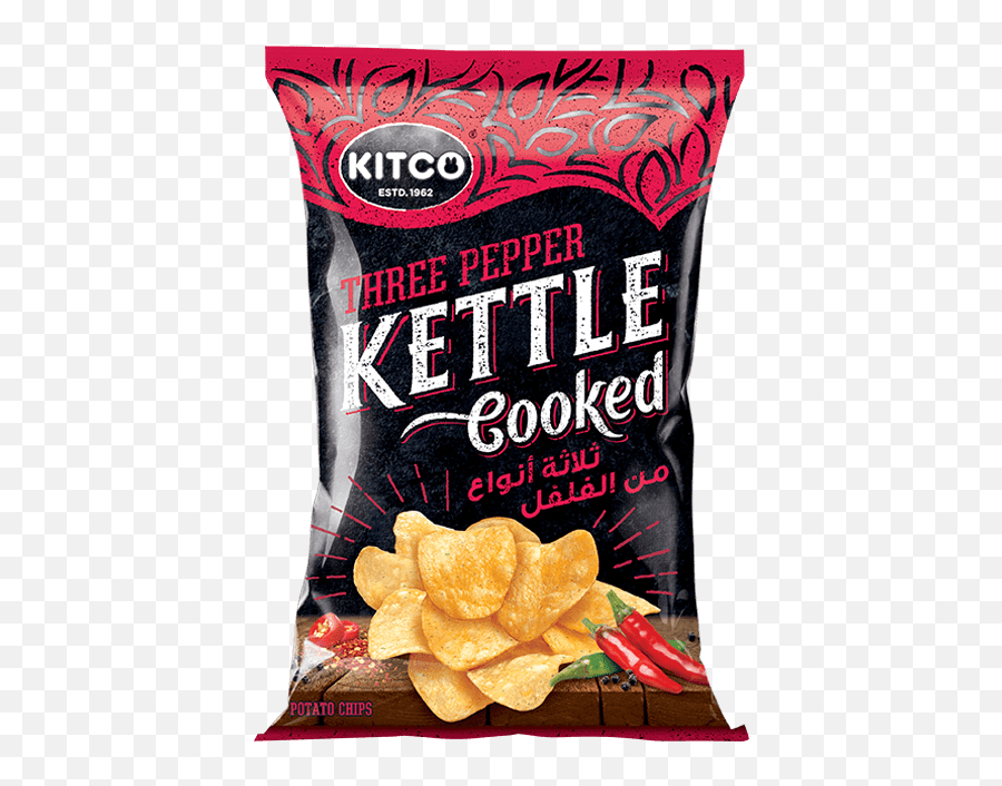 Potato Chips And Crisps From Kitco - Kitco Kettle Cooked Chips Spicy Png,Potato Chips Png