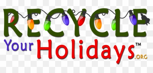Recycle Your Holidays - Christmas Lights png