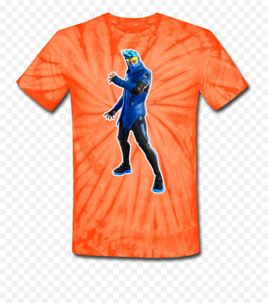 Ninja Tie Dyenomite Fortnite Video Game T - Shirt Png,Ninja Fortnite Png