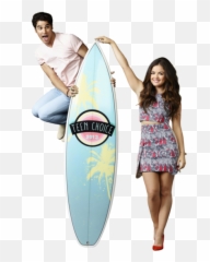 Teens With Surf Board - Choice Awards Trophy 2013 png