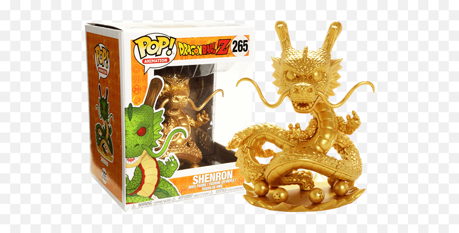 Dragon Ball Z - Golden Shenron 6 Pop Vinyl Figure Funko Pop Dragon Ball Dragon Png,Shenron Png