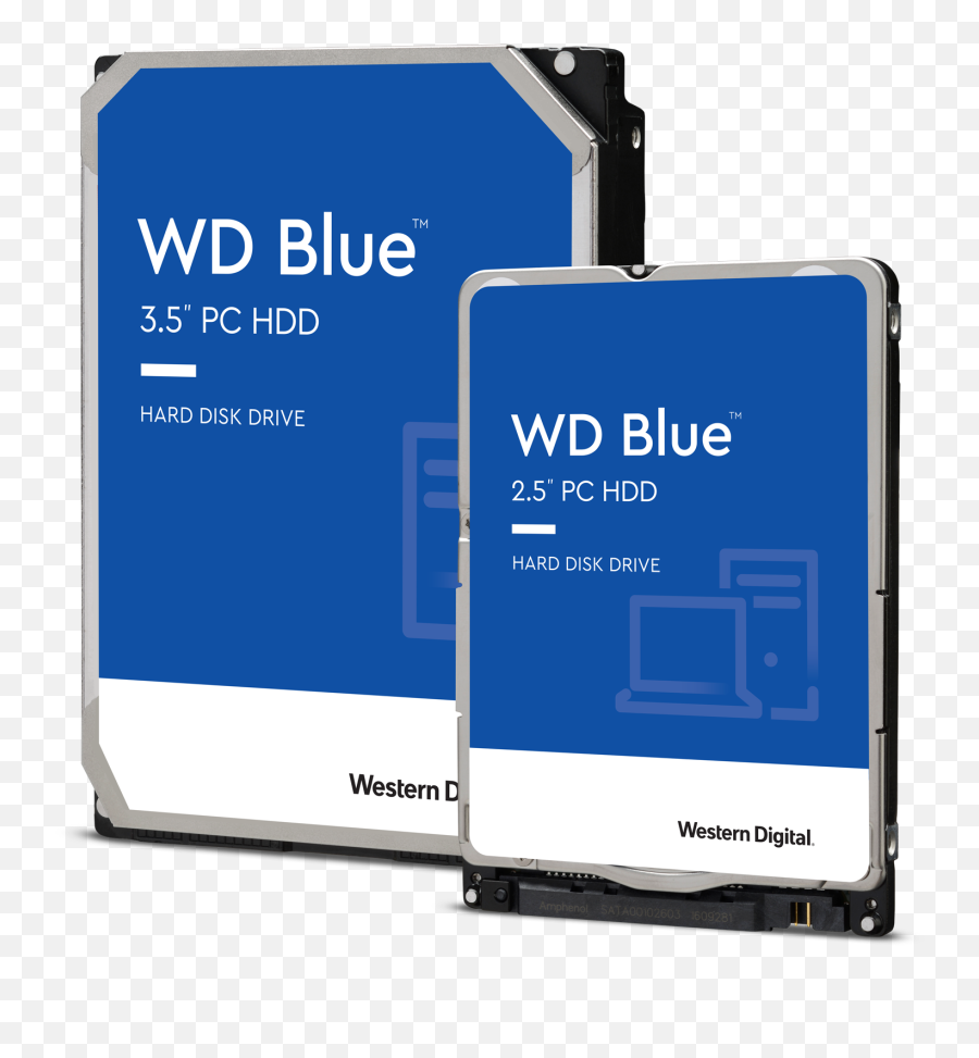 Wd Blue Pc Hdd - Product Of Western Digital Png,Western Digital Logo Png