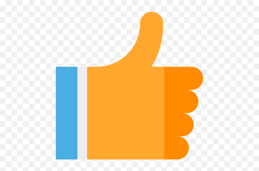 Thumbs Up Icon Text - Customer Satisfaction Flat Icon Png,Thumb Up Png