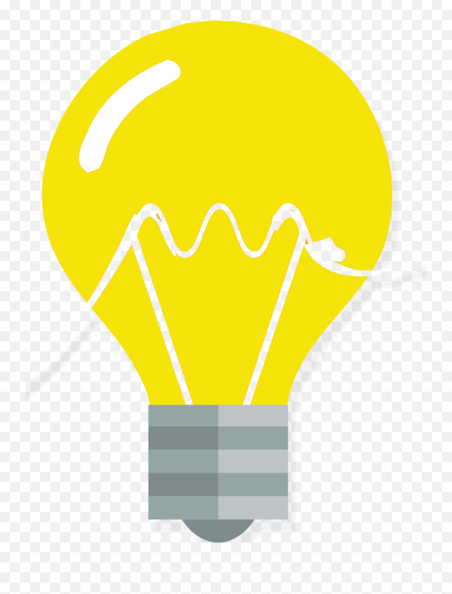 Download Hd Lightbulb Clipart Black - Light Bulb Clip Art Black Background Png,Lightbulb Clipart Transparent