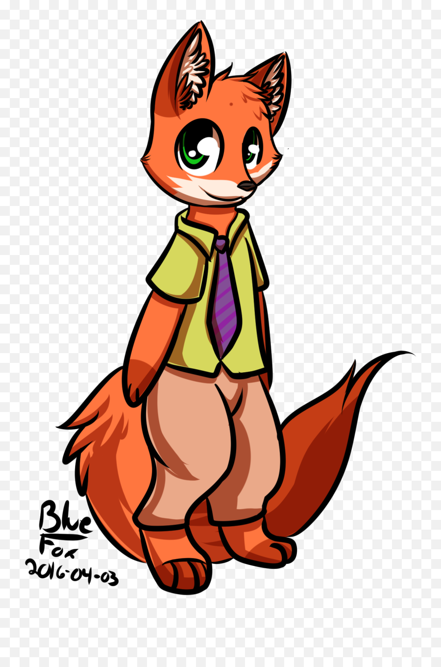 T - Gallina Fumetto Png,Nick Wilde Png