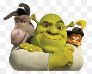 Shrek 1234 Bdrip 1080p Eng Fra Hun Ita Spa Multisub Mkvonly - Shrek Donkey And Puss In Boots Png,Donkey Shrek Png
