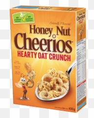 Honey Nut Hearty Oat Crunch Cheerios Made And Sold In - Cheerios Png,Cheerios Png