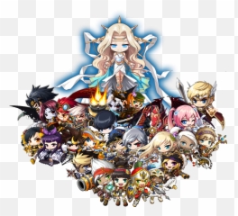 Online Gaming - Maplestory Characters png