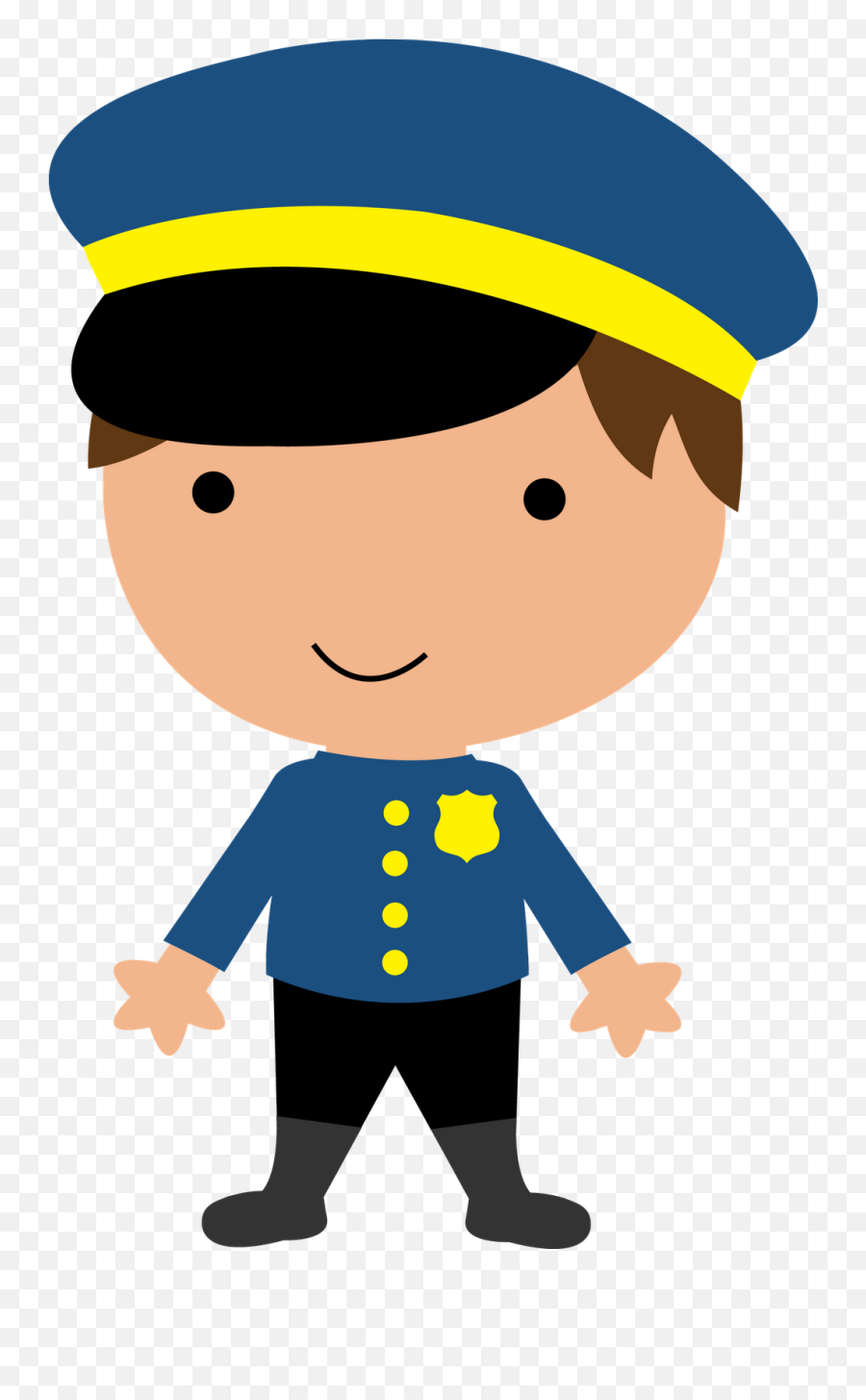 Clip Art - Police Officer Clipart Png Download Full Size Clip Art Policeman Png,Police Hat Png