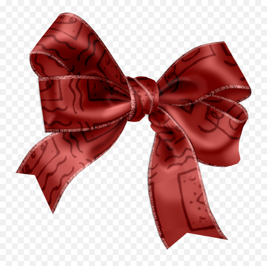 Black Gift Bow Png Transparent - Vintage Christmas Bow Clip Art,Transparent Christmas Bow