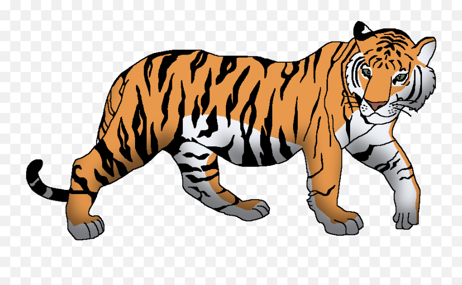 Bengal Tiger - Clip Art Of Tiger Png,Bengal Tiger Icon