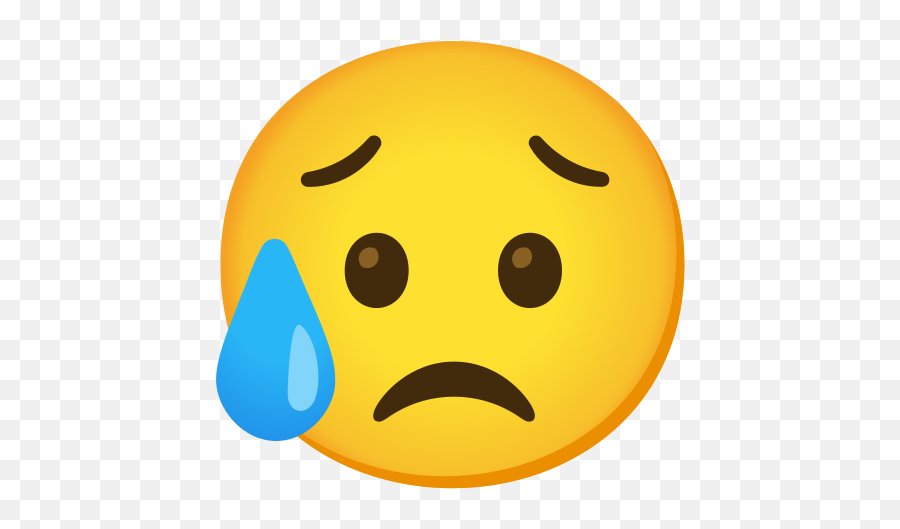 Sad But Relieved Face Emoji - Howth Png,Icon Sad Twitter