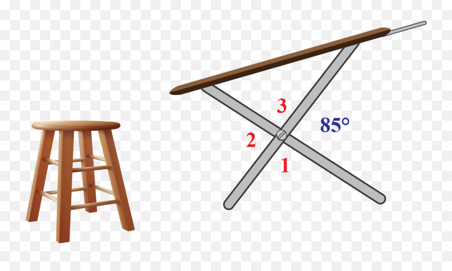 Vertical Angles - Cuemath Bar Stool Png,Drafting Table Icon