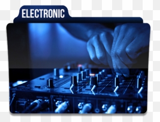 Electronic Music Folder 2 Icon Png Clipart Image Iconbugcom - Dj Music Folder Icon,Orange Is The New Black Folder Icon