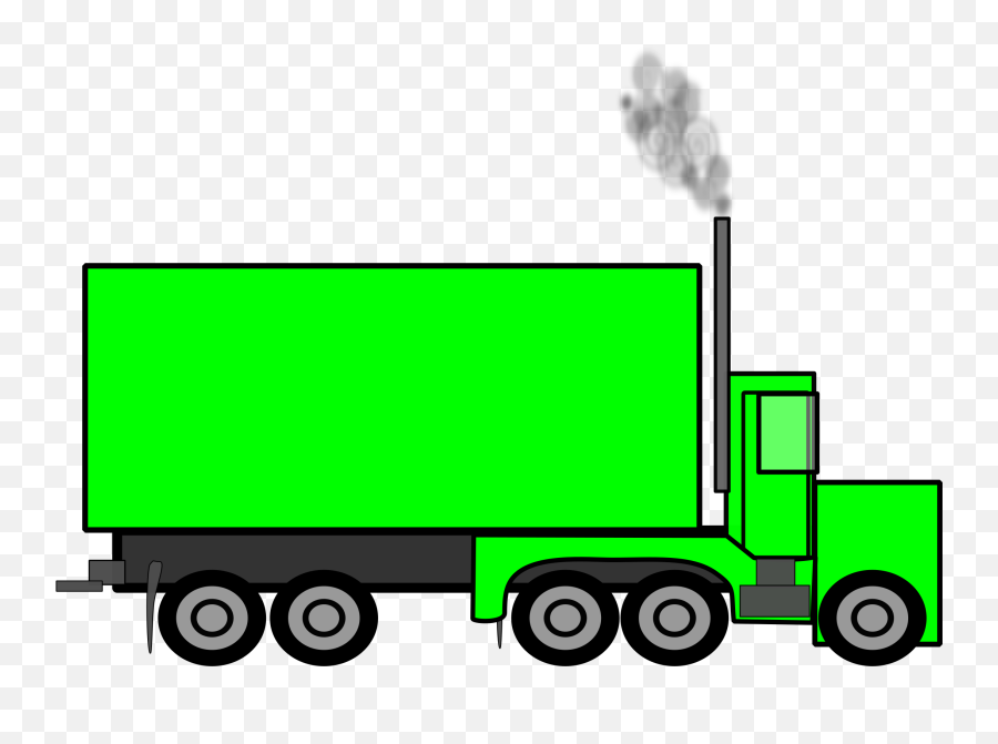 Flatbed Trailer Cartoon Black And White - Clip Art Library Commercial Vehicle Png,Flatbed Icon