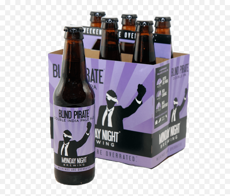 Blind - Pirate6packbottletransparent600 Monday Night Brewing Guinness Png,Pirate Transparent