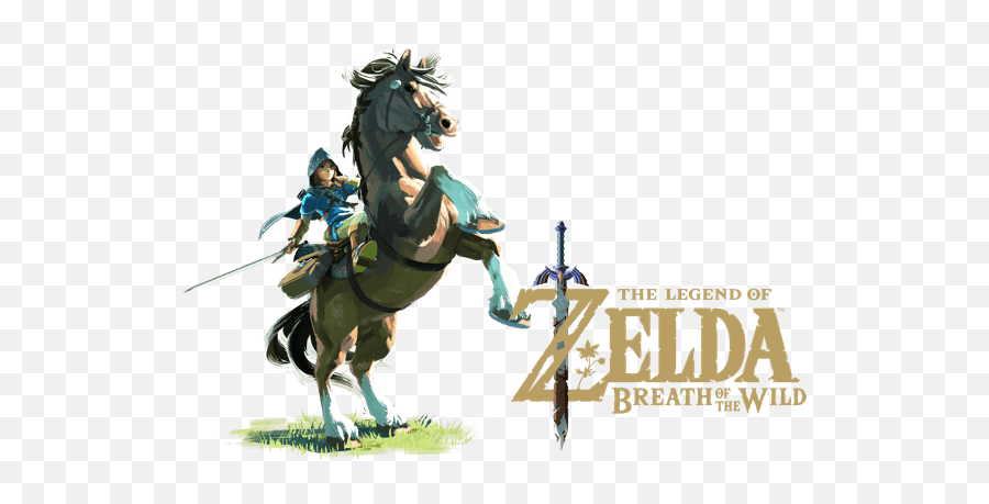 Zelda Breath Of The Wild Link Png 3 - Legend Of Zelda Logo,Breath Of The Wild Link Png