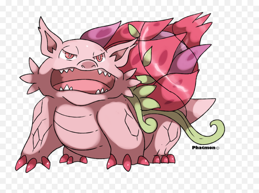 Download Hd Pokemon Alola Form Venusaur Transparent Png - Regional Form Pokemon,Venusaur Png