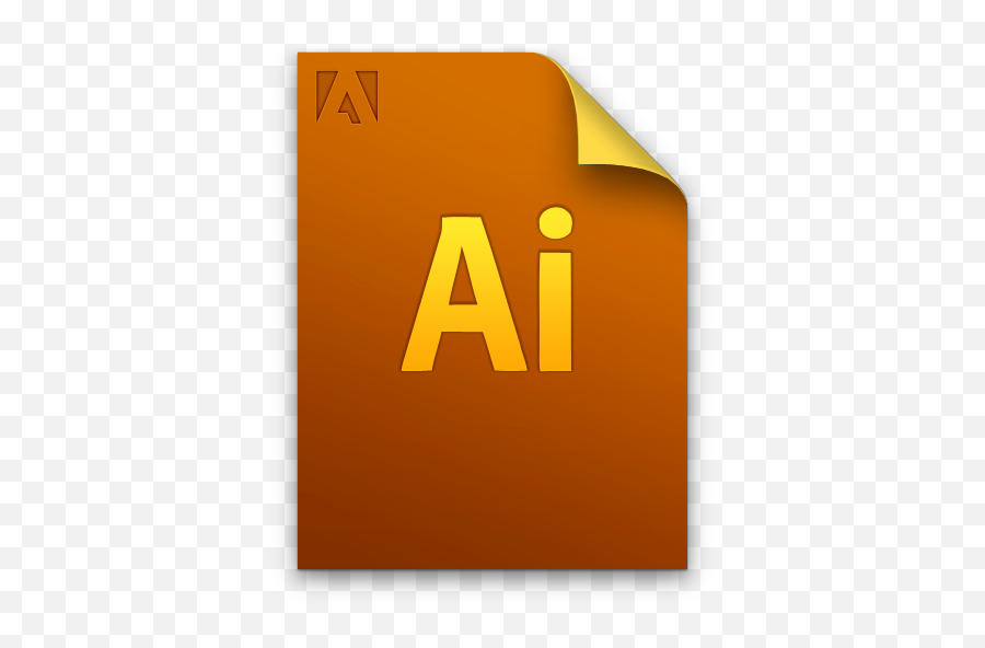 Adobe Illustrator Generic File Icon - Adobe Cs5 Icon Set Illustrator File Icon Png,Generic Logo Icon