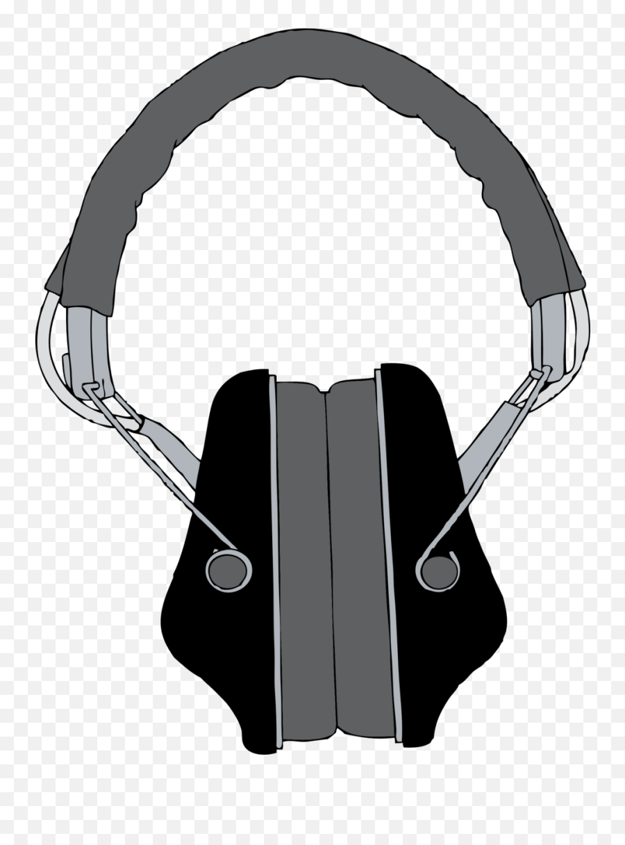 Music Silhouette Recreation Cartoon - Headphones Clip Art Png,Cartoon Headphones Png
