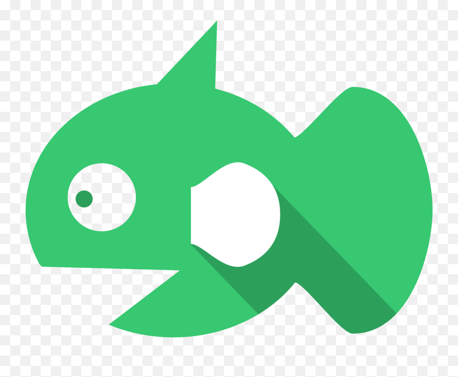 Fish Swimming In Ocean Clipart - Fish Minimalist Png,Fish Swimming Png