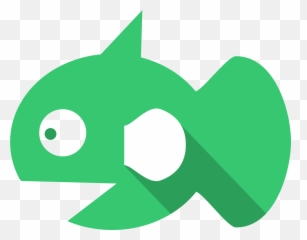 Fish Swimming In Ocean Clipart - Fish Minimalist Png,Fish Swimming Png