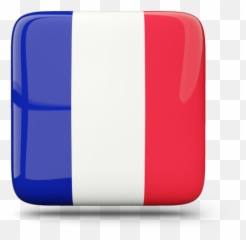 French Drawing Flag Transparent Png - France Icon Square