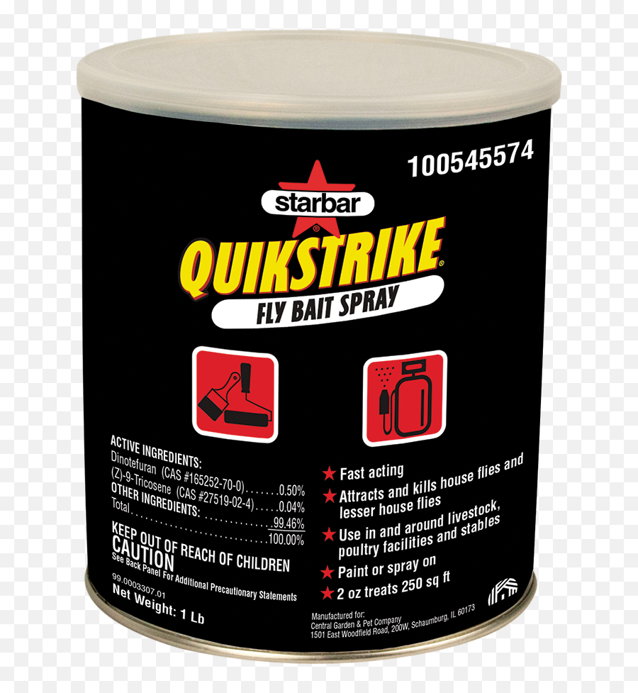 Effective Fly Control Quikstrike Bait Spray - Automotive Care Png,Spray Paint Internet Icon