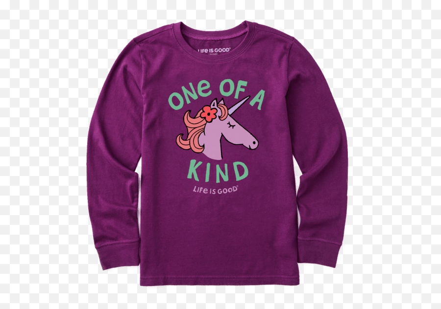 Sale Kids Apparel Life Is Good Official Website - Unicorn Png,Black Unicorn Over Blue And Purple Icon