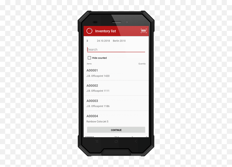 Cobiwms - Mobile Warehouse Management For Sap Business One Smart Device Png,Android Cardview Add Menu Icon