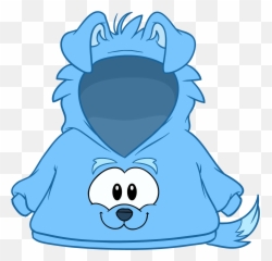 Blue Border Collie Hoodie Club Penguin Wiki Fandom - Hoodies png
