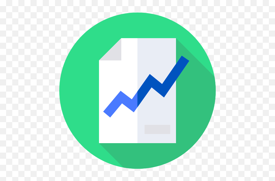 Line Chart - Free Arrows Icons Png,Upward Trend Icon