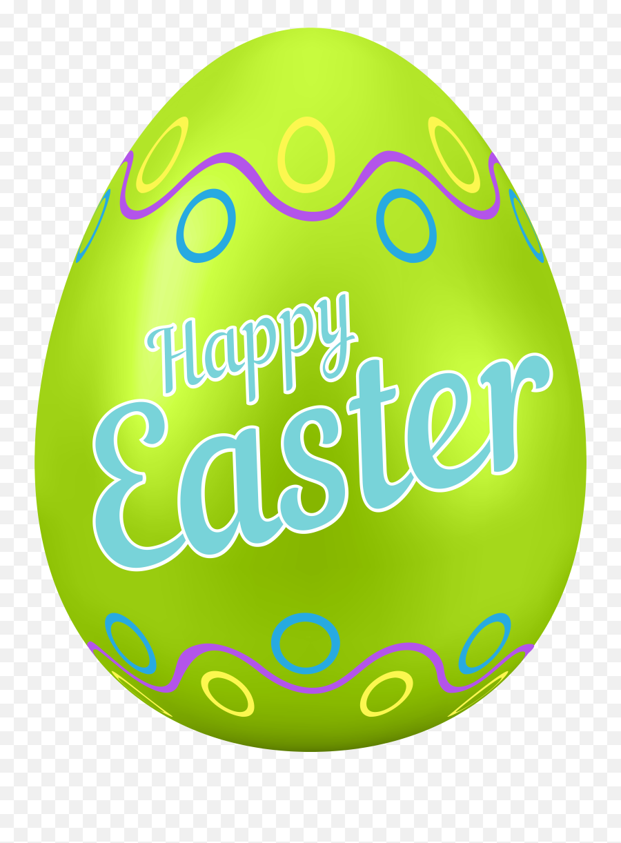 Red Easter Egg Clip Art - Green Easter Eggs Png Download,Easter Eggs Transparent