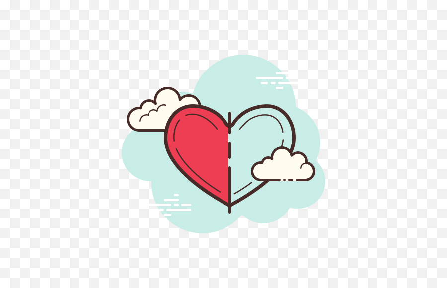 Half Heart Icon Free Download Png And Vector Cute Google Classroom Icon Heart Icon Transparent Free Transparent Png Images Pngaaa Com