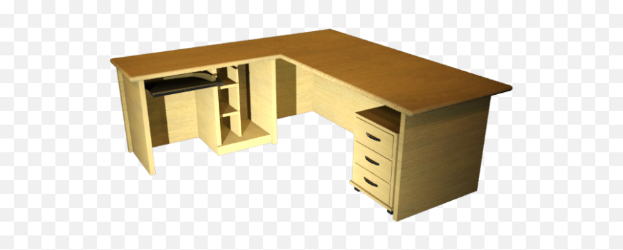 Png Office Table File 31951 - Free Icons And Png Backgrounds Office Table Design 3d Model,Computer Desk Png