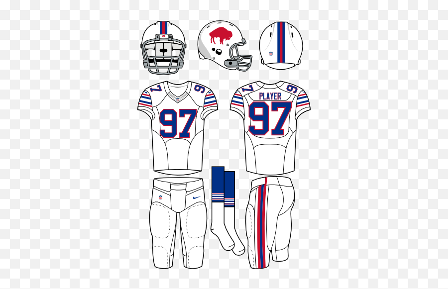 Buffalo Bills Alternate Uniform - San Diego Chargers 2018 Logo Png,Buffalo Bills Logo Image