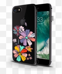 Pastel Flowers Clear Case For Iphone 78 U2013 Koveru - Iphone png