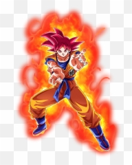 Transparent Background - Zerochan Anime Image Board Goku Super Saiyan God png