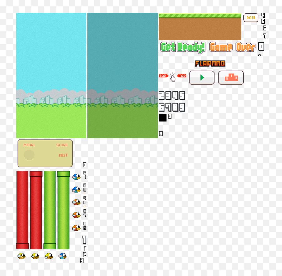 Mods - Flappy Bird Site Flappy Bird Atlas Png,Flappy Bird Png