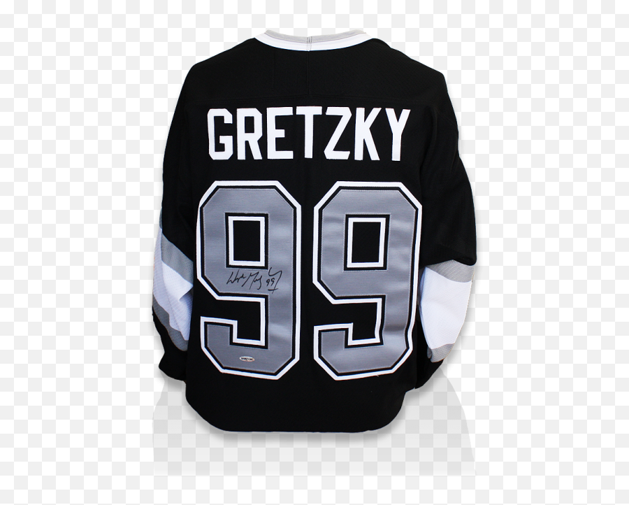 Wayne Gretzky Signed La Kings Jersey - Sweater Png,La Kings Logo Png