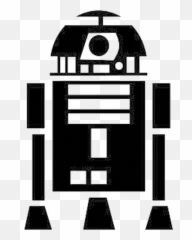 Starwars Clipart Logo Transparent Free For - R2d2 Wars Cricut png
