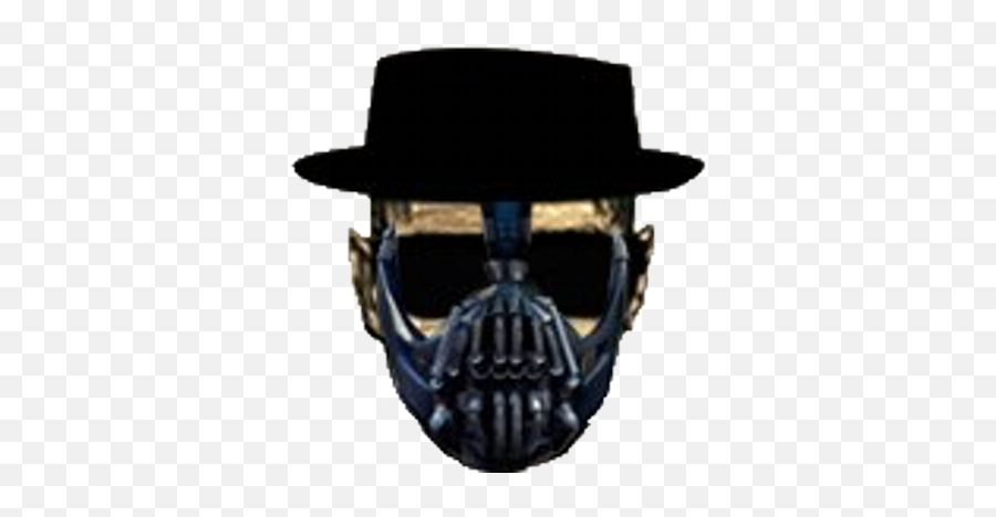 Walter White Heizenbergbb Twitter - Tom Hardy Bane Mask Png,Walter White Png