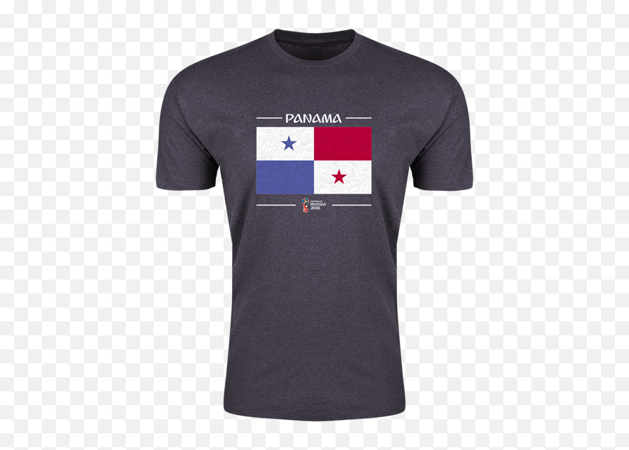 Panama 2018 Fifa World Cup Russia Flag Fashion T - Shirt Active Shirt Png,Panama Flag Png