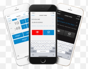 Lower Thirds Live - scoreappcom Iphone png