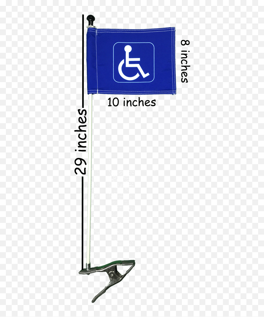 Handicap Golf Cart Flag - Handicap Golf Cart Flags Png,Golf Flag Png