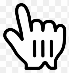 Pointer Cursor Png - Mac Hand Pointer Png Os Cursor