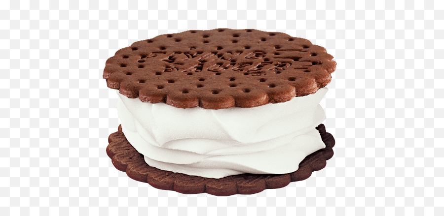 Ice Cream Cookie Sandwich Vanilla - Flying Saucer Ice Cream Png,Flying Saucer Png